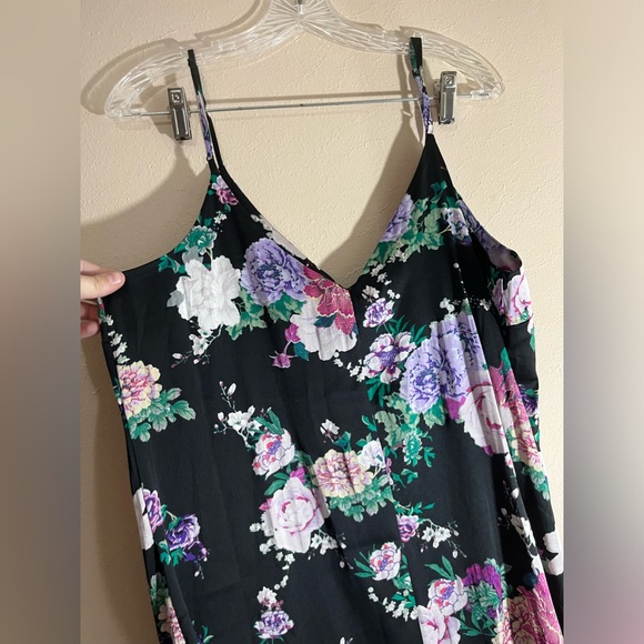 The Drop Women’s Ana Silky V-Neck Midi Slip Dress - Picture 7 of 8